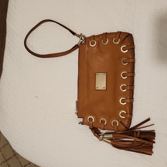 Michael Kora Clutch tan - Picture 2 of 5